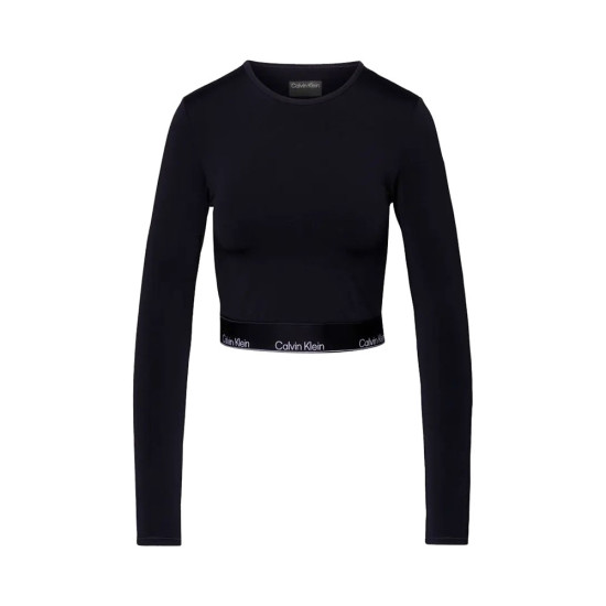 Calvin Klein Γυναικεία μακρυμάνικη μπλούζα Cropped Long Sleeve Gym T-shirt
